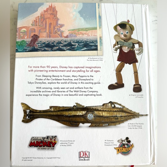 The Disney Book: A Celebration of the World of Disney by Jim Fanning 2017 HC - Picture 8 of 11